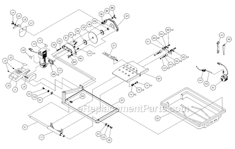 Part Location Diagram of 157554 MK Diamond Screw, 10-32 X 5/8 Flat Head P